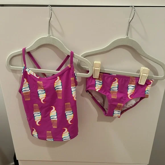 NWT Hanna Andersson Swimsuit - Size 3 - Picture 7 of 10